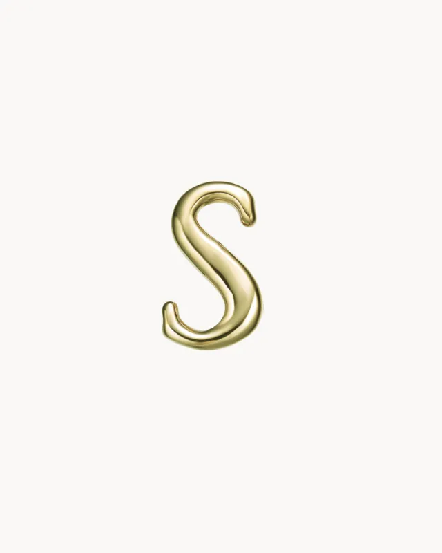Charm Bracelet Letter S | The Gray Box sold by Apodemia