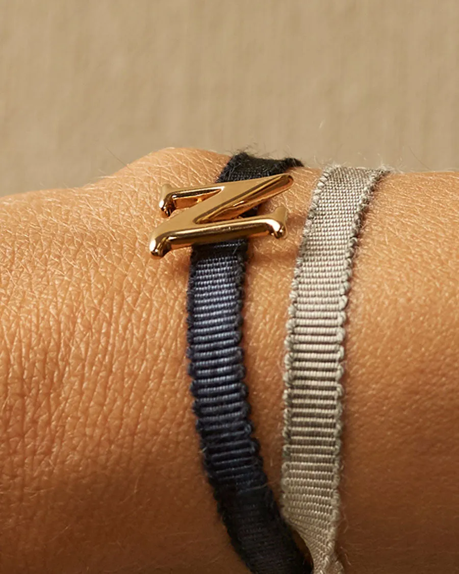 Charm Bracelet Letter N | The Gray Box sold by Apodemia product image thumbnail 2