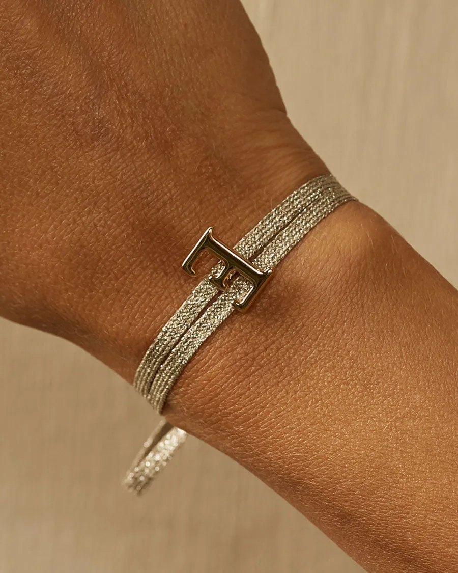 Charm Bracelet Letter E | The Gray Box sold by Apodemia product image thumbnail 4