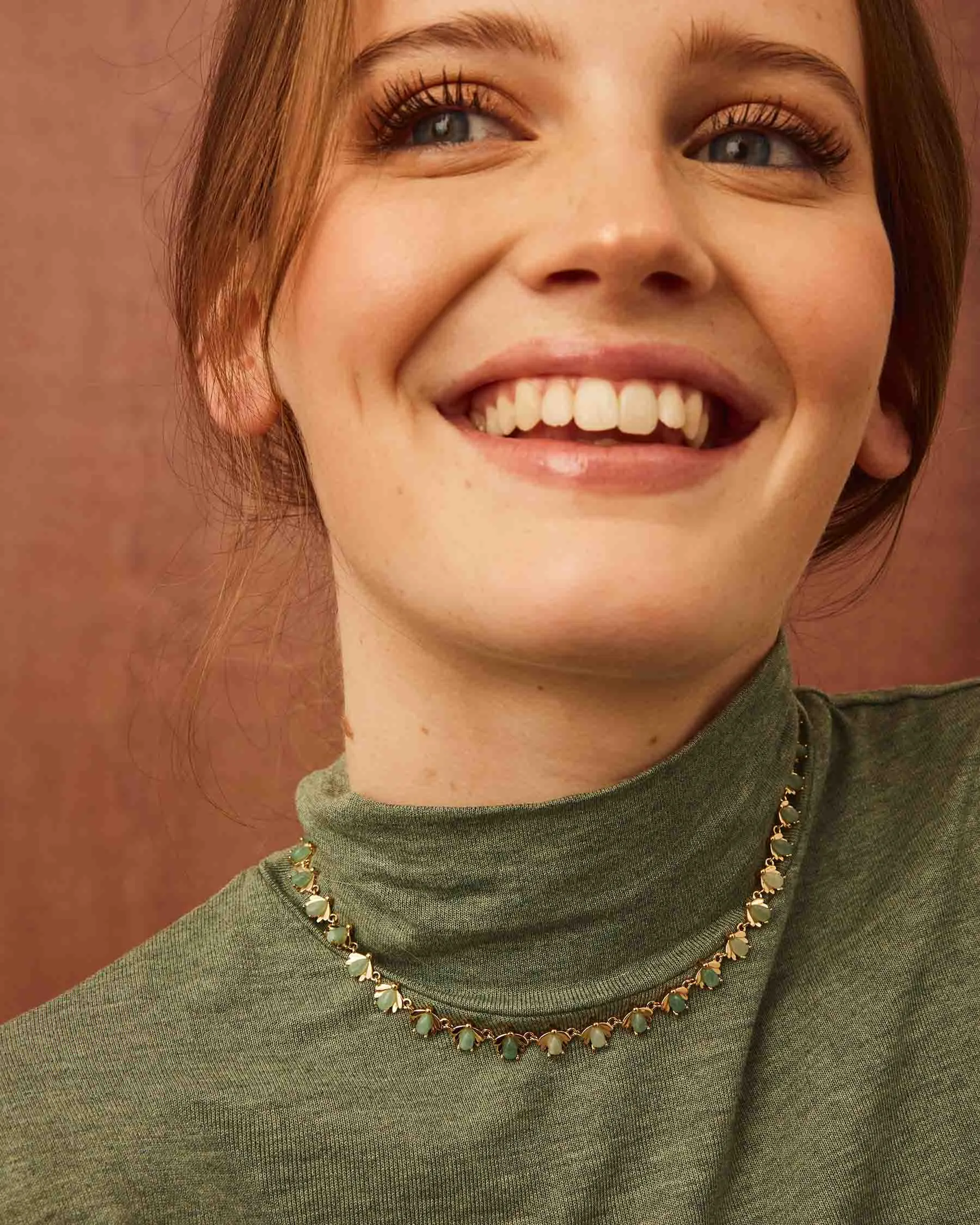 Linked Firefly Necklace sold by Apodemia product image thumbnail 3