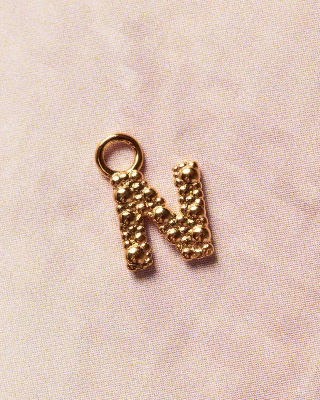 Charm Sand Dust Letter N made by Apodemia