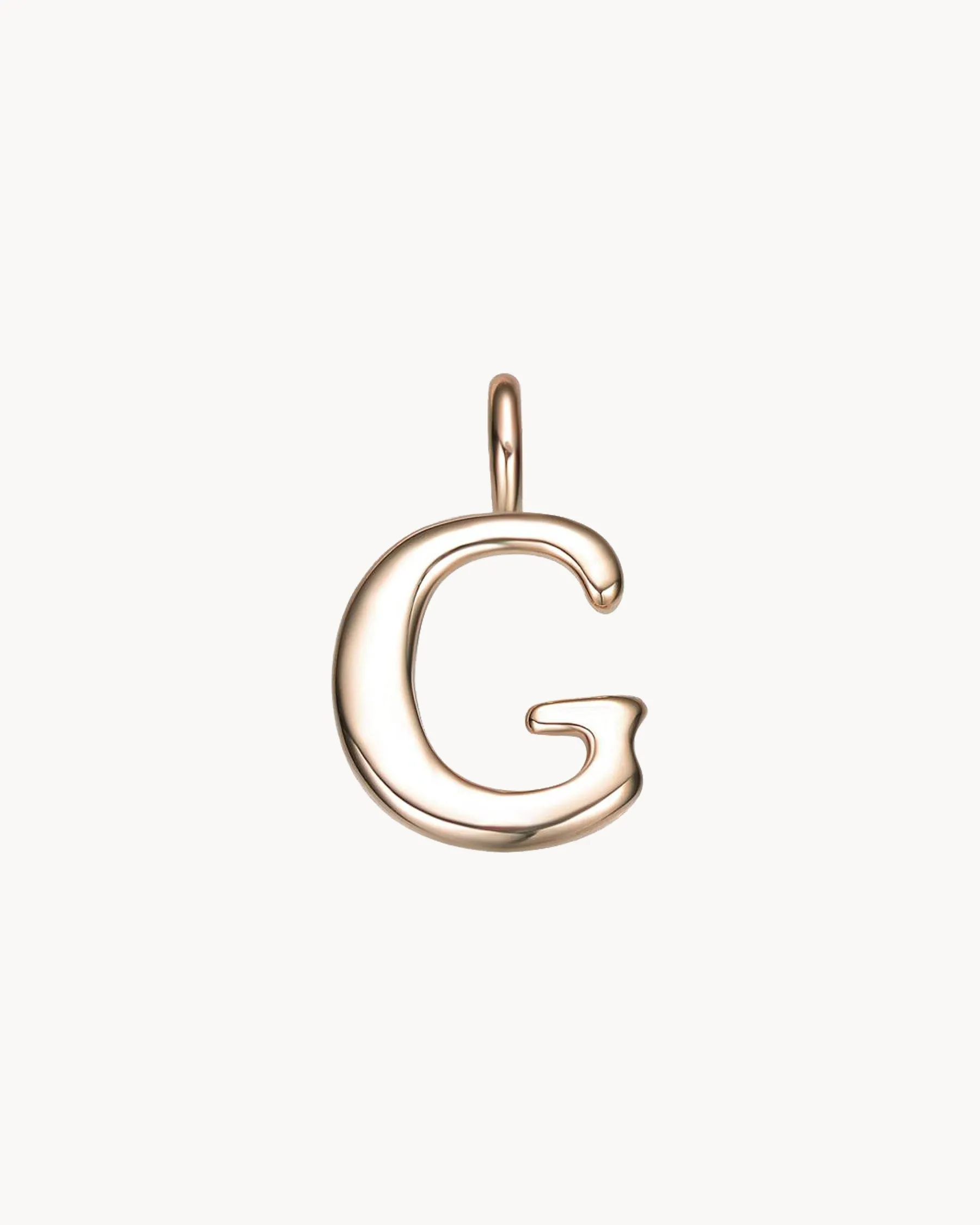 Charm Letter G | The Gray Box sold by Apodemia