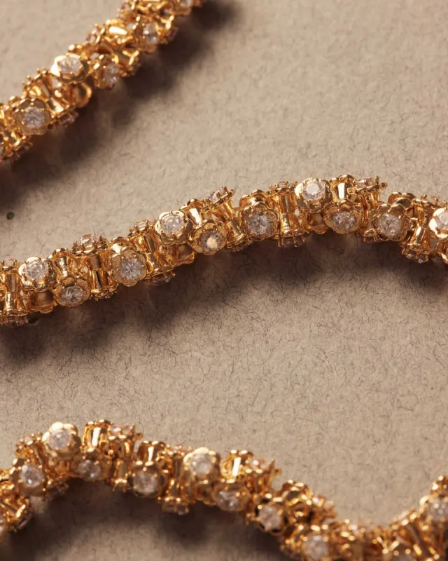 Roll Vine Necklace White sold by Apodemia