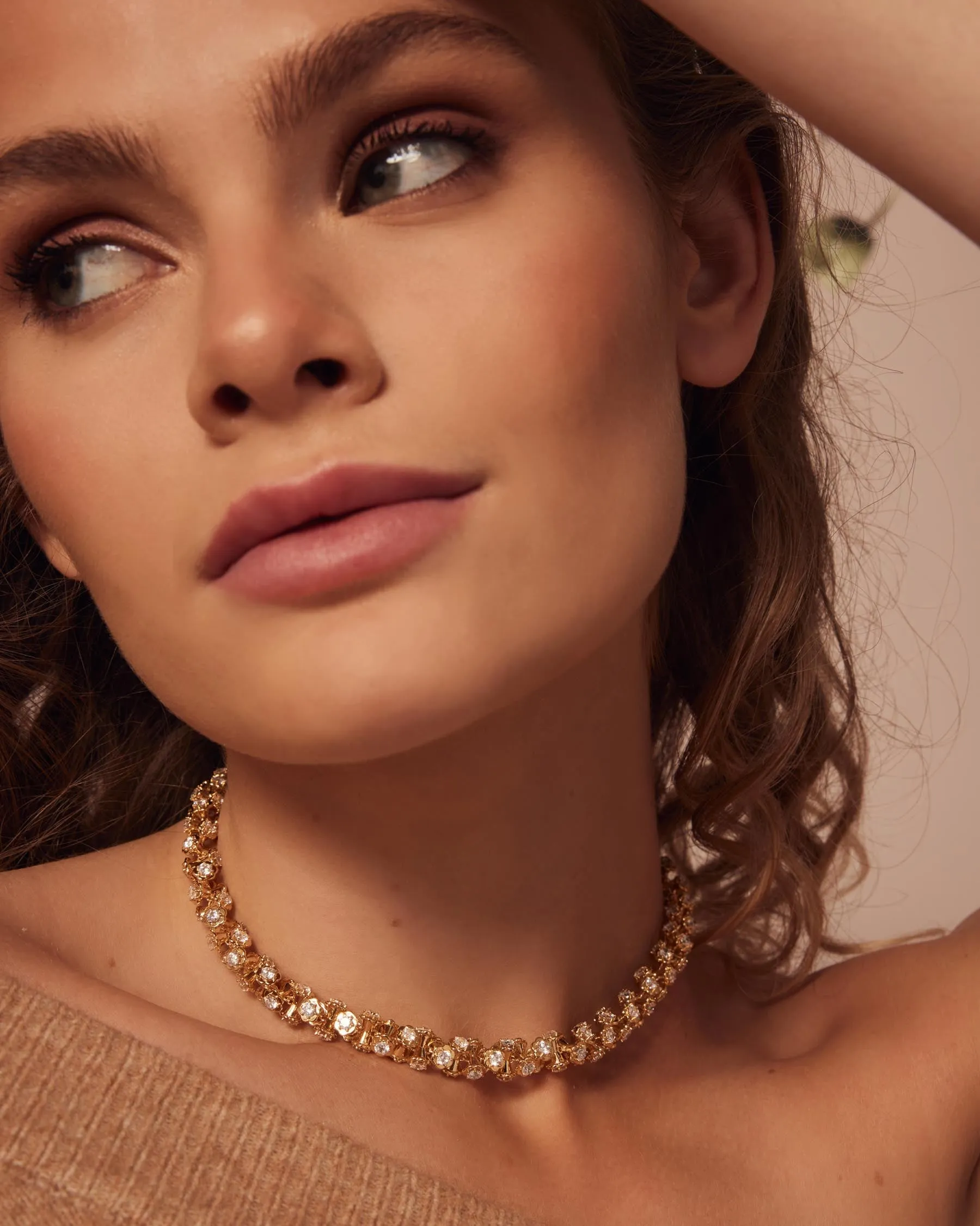 Roll Vine Necklace White sold by Apodemia product image thumbnail 3