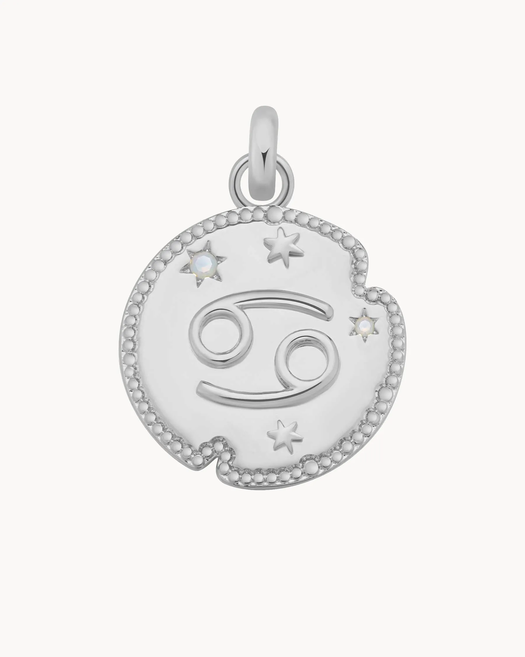 Cancer Horoscope Charm - The Gray Box sold by Apodemia