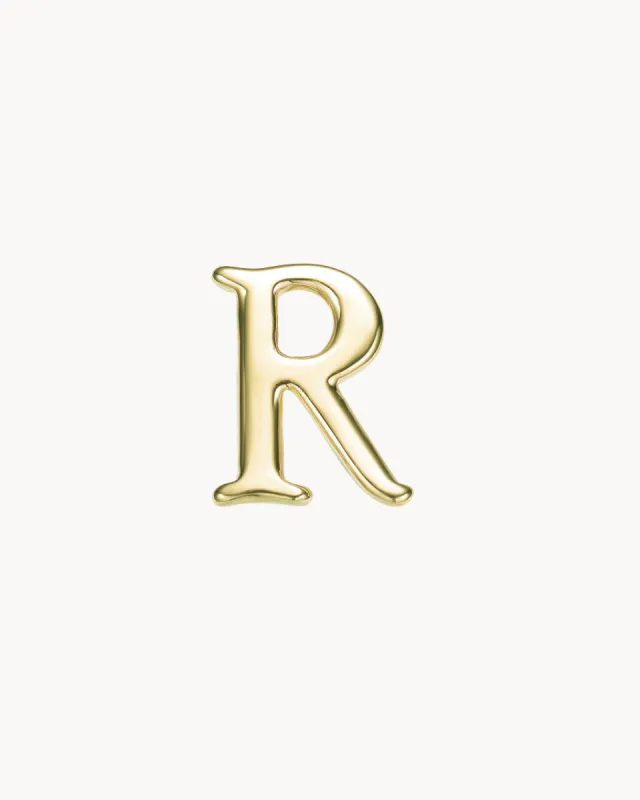 Charm Bracelet Letter R | The Gray Box sold by Apodemia