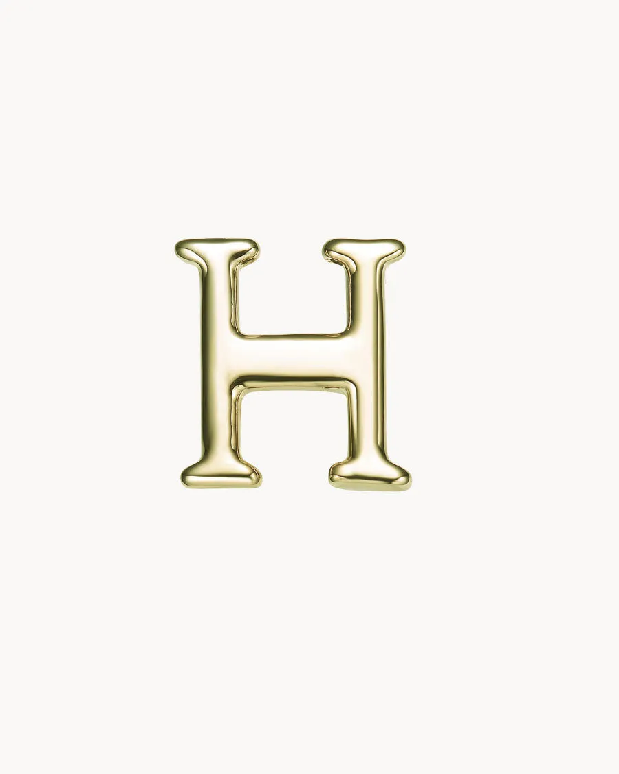 Charm Bracelet Letter H | The Gray Box sold by Apodemia