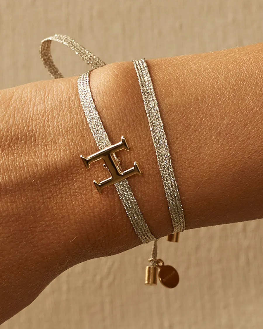 Charm Bracelet Letter H | The Gray Box sold by Apodemia product image thumbnail 3