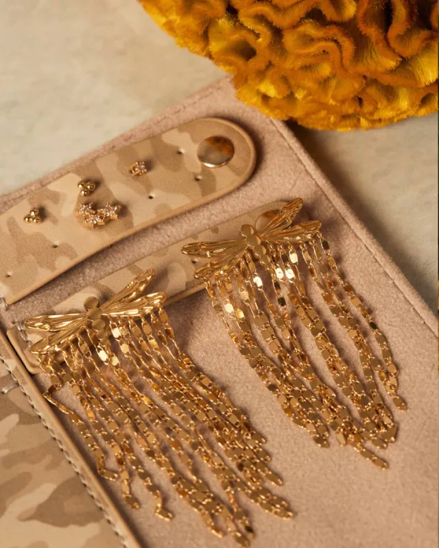 Roll-up Jewelry Box made by Apodemia