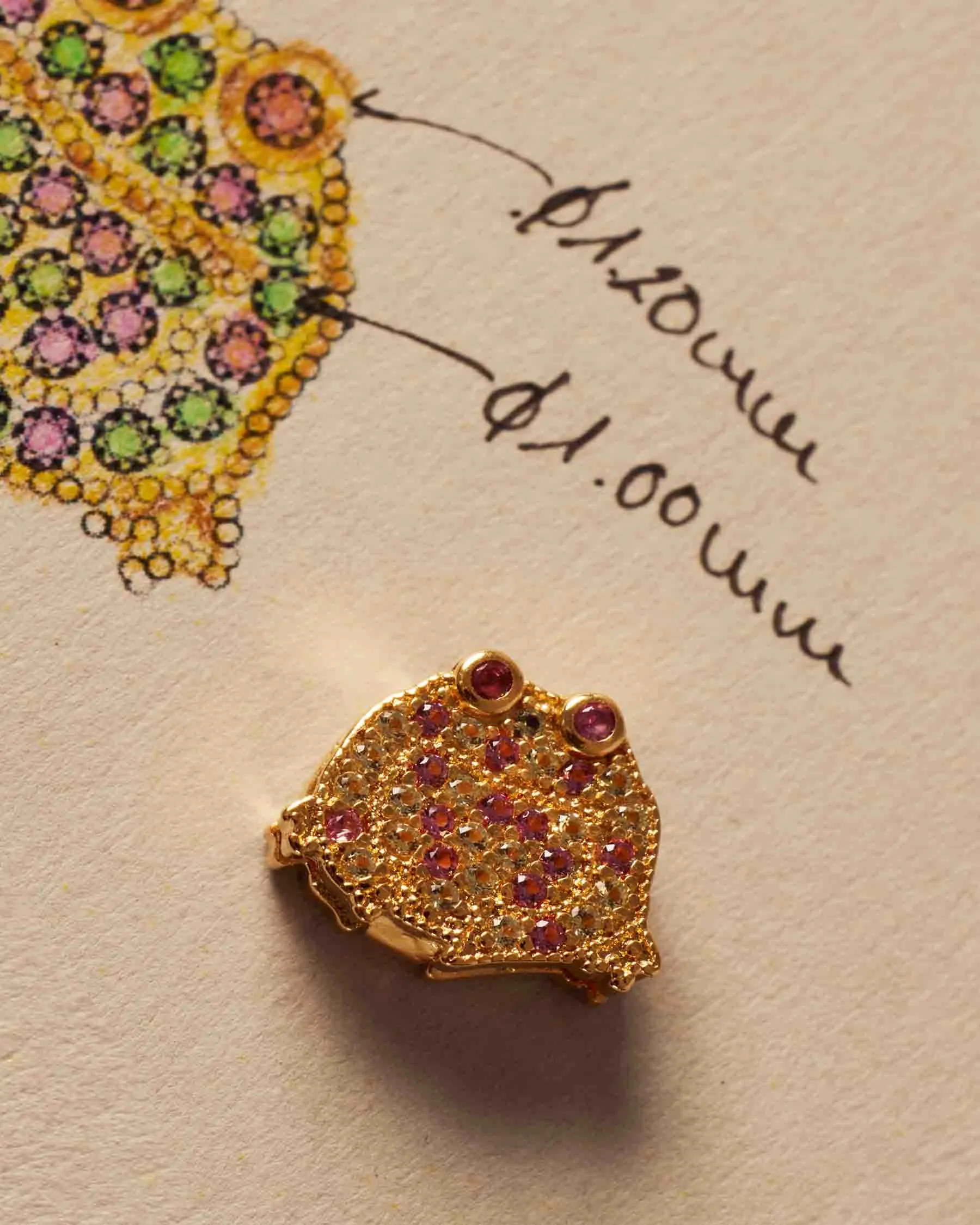 Toad Clip Charm sold by Apodemia product image thumbnail 4