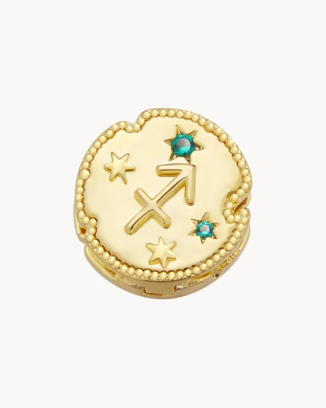 Sagittarius Horoscope Clip Charm | The Gray Box sold by Apodemia