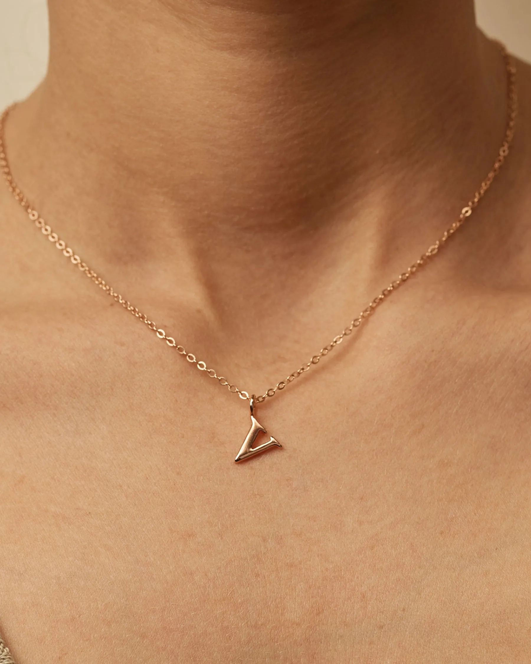 Charm Letter V | The Gray Box sold by Apodemia product image thumbnail 2