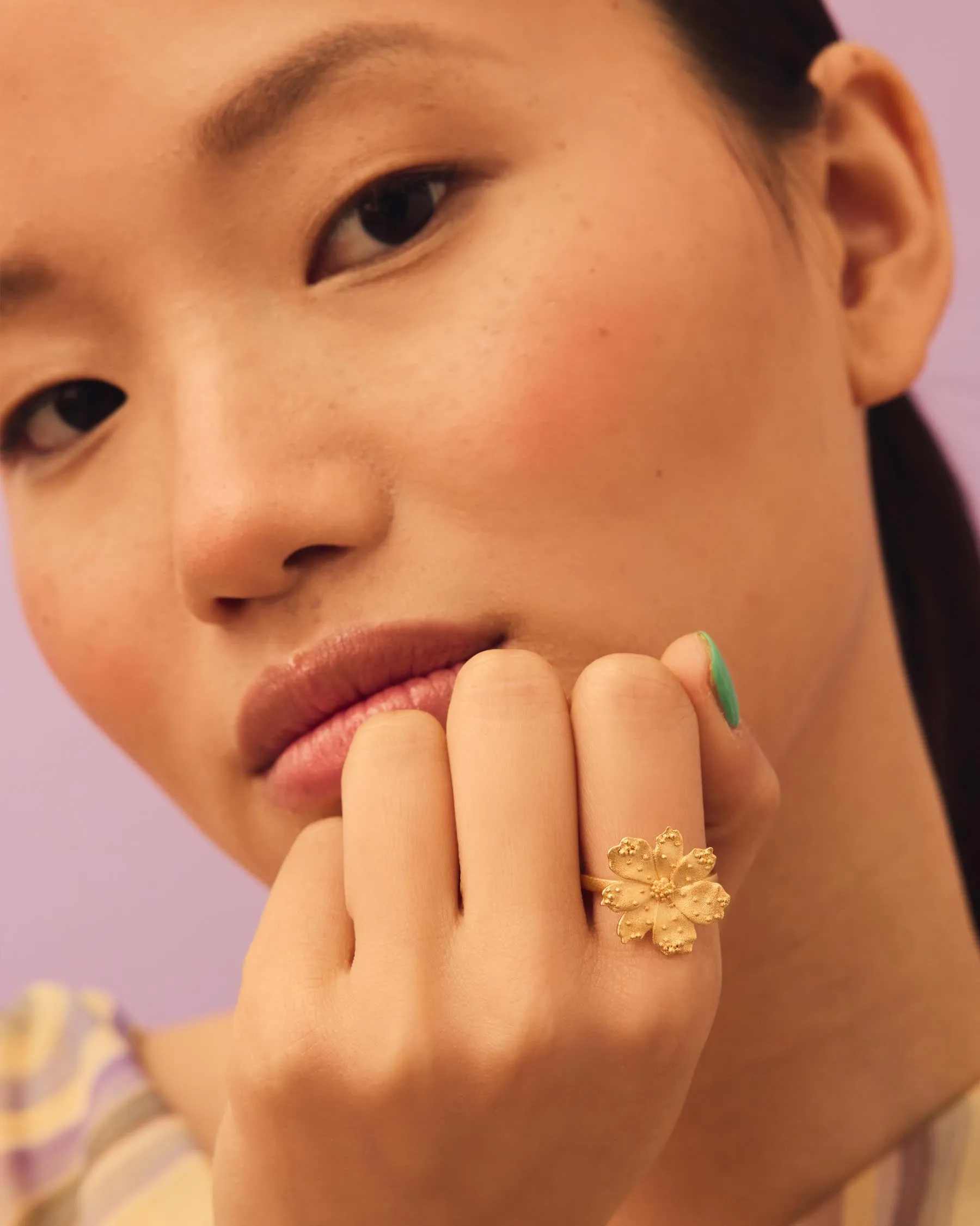 Bulky Zinnia Ring sold by Apodemia product image thumbnail 2