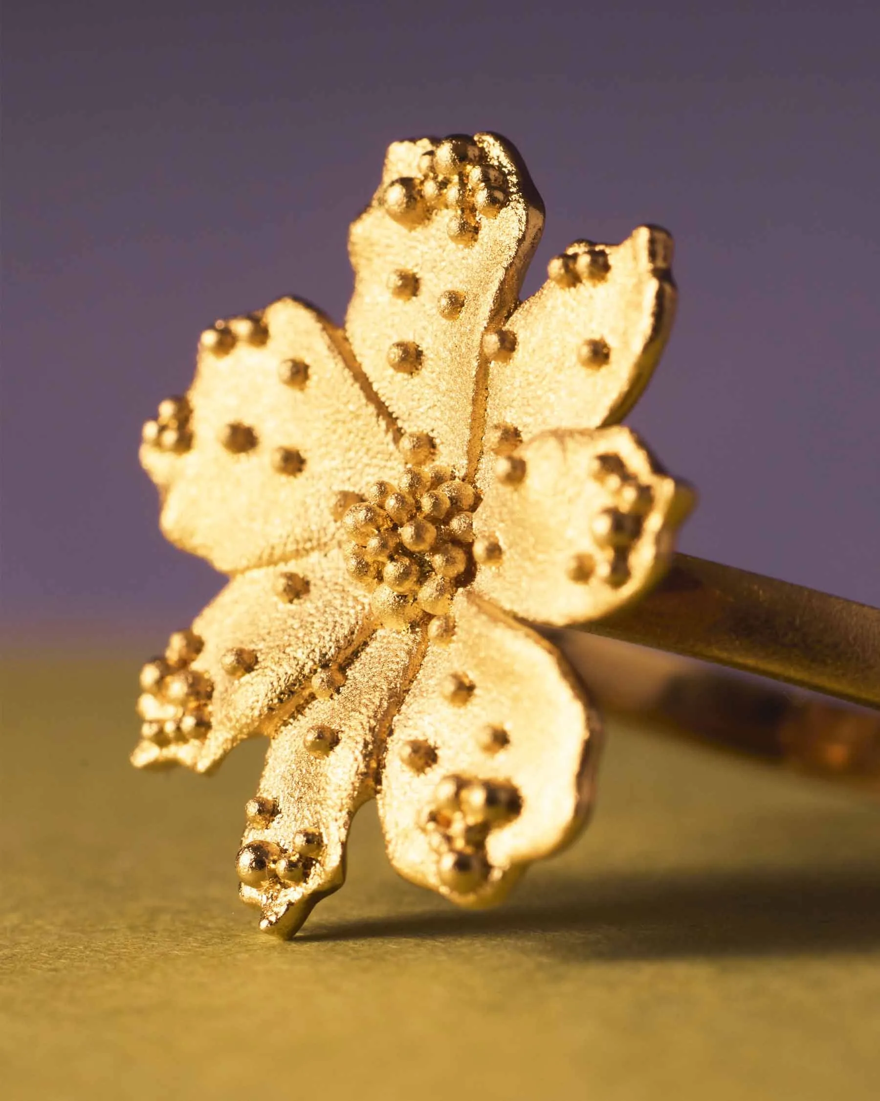 Bulky Zinnia Ring sold by Apodemia