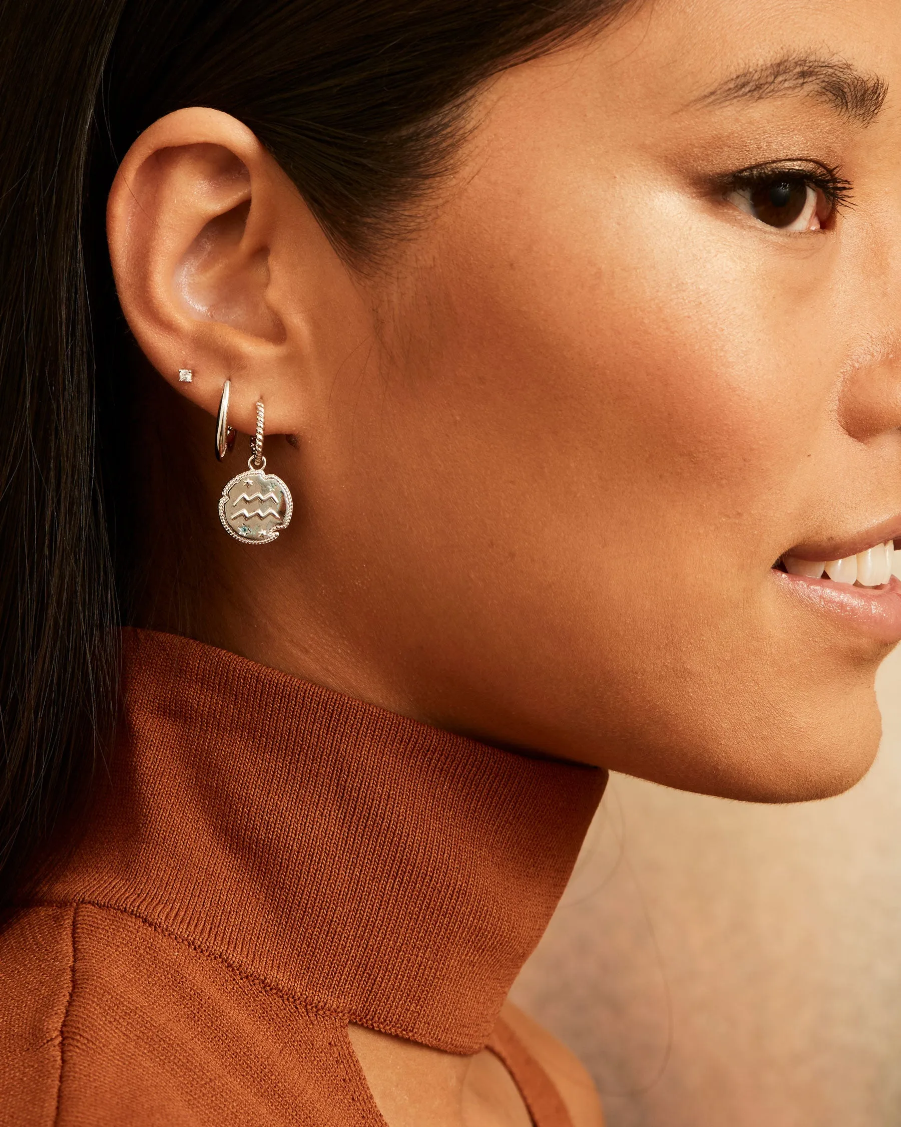 Aquarius Horoscope Charm | The Gray Box sold by Apodemia product image thumbnail 5