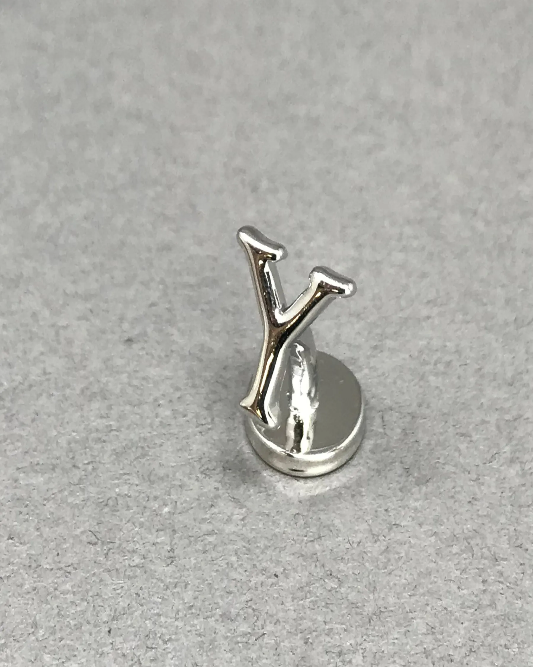 Twin Letter Y | The Gray Box sold by Apodemia