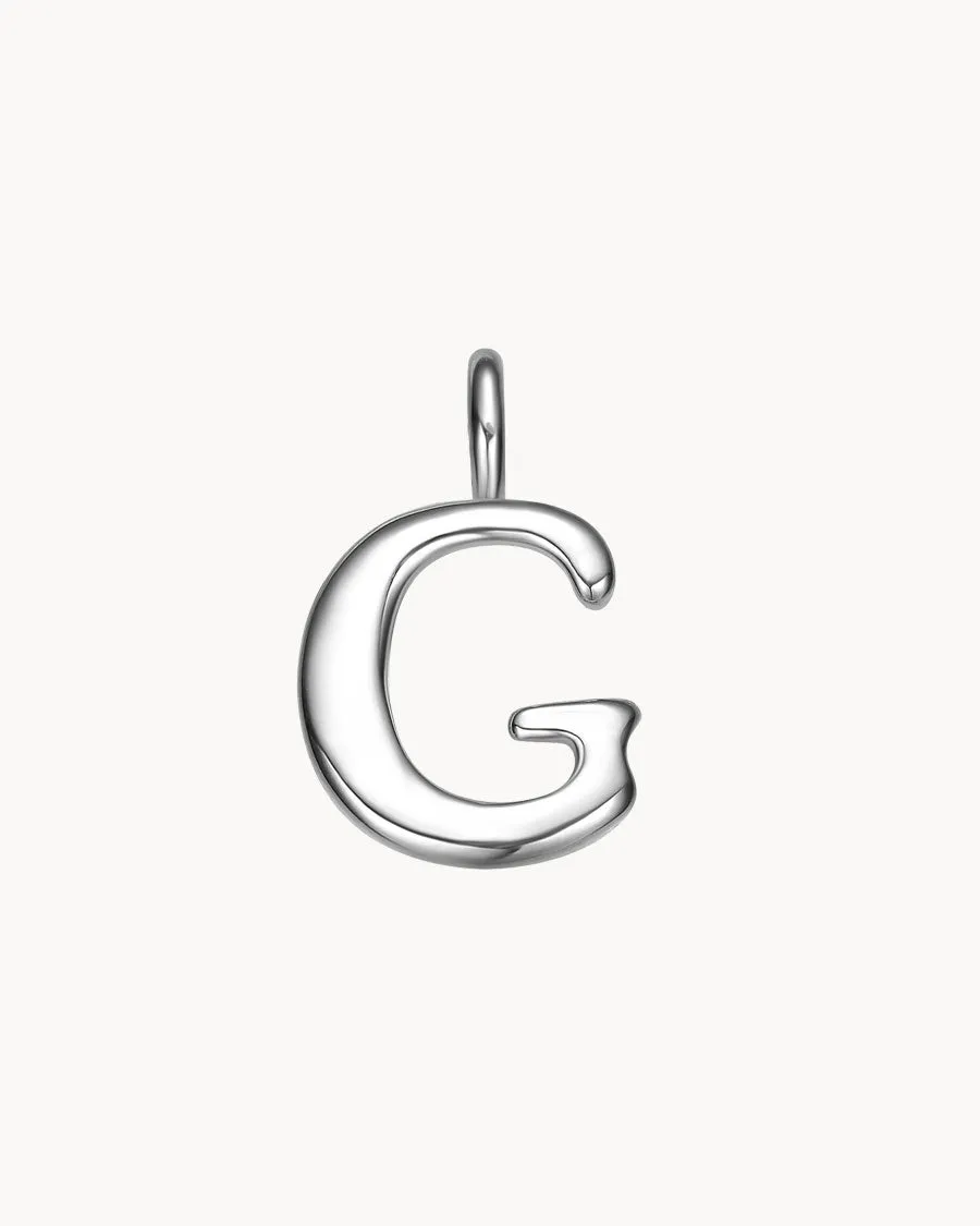 Charm Letter G | The Gray Box sold by Apodemia