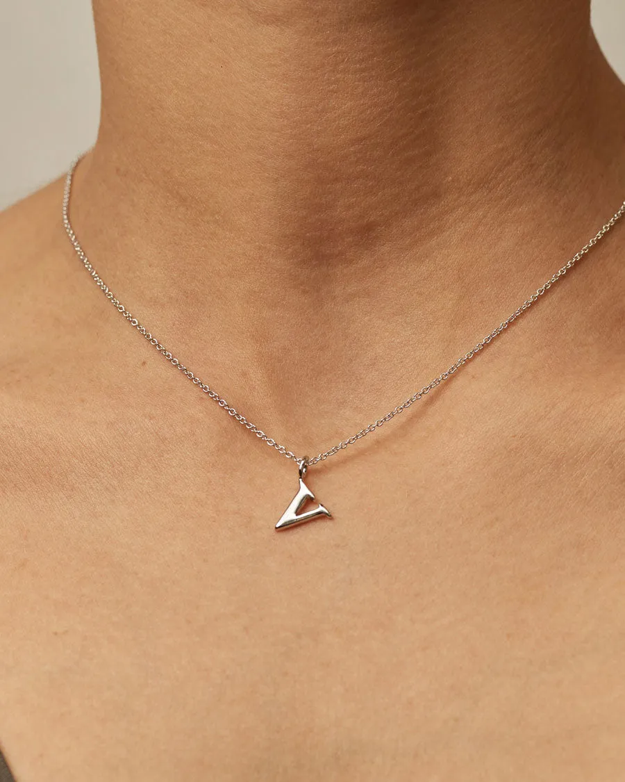 Charm Letter V | The Gray Box sold by Apodemia product image thumbnail 2
