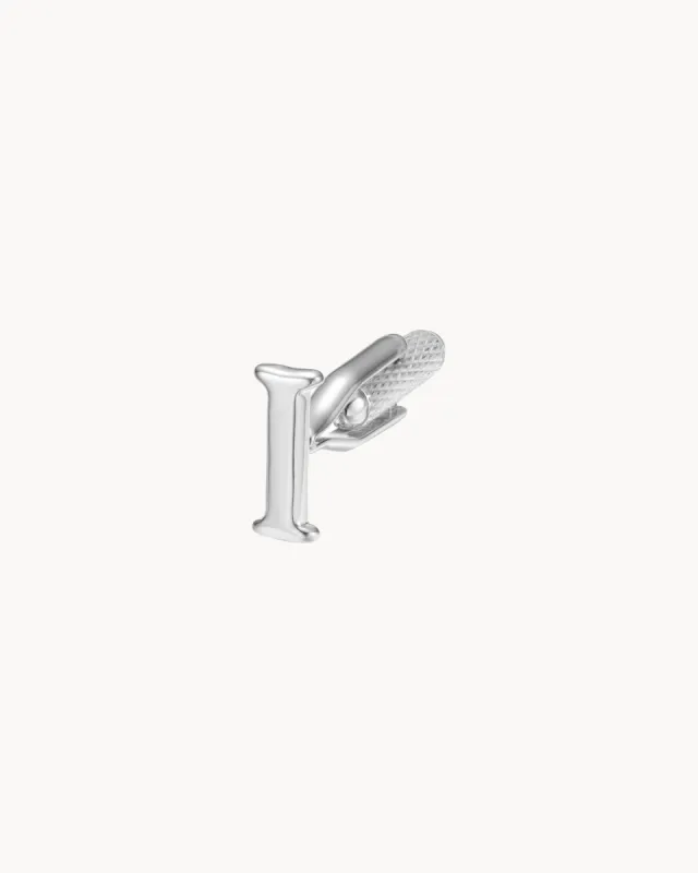 Cufflink Letter I | The Gray Box sold by Apodemia