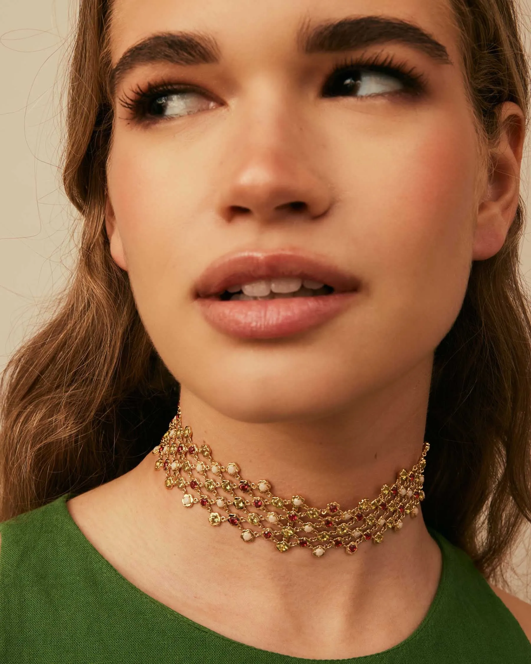 Vine Multicolor Necklace sold by Apodemia product image thumbnail 5