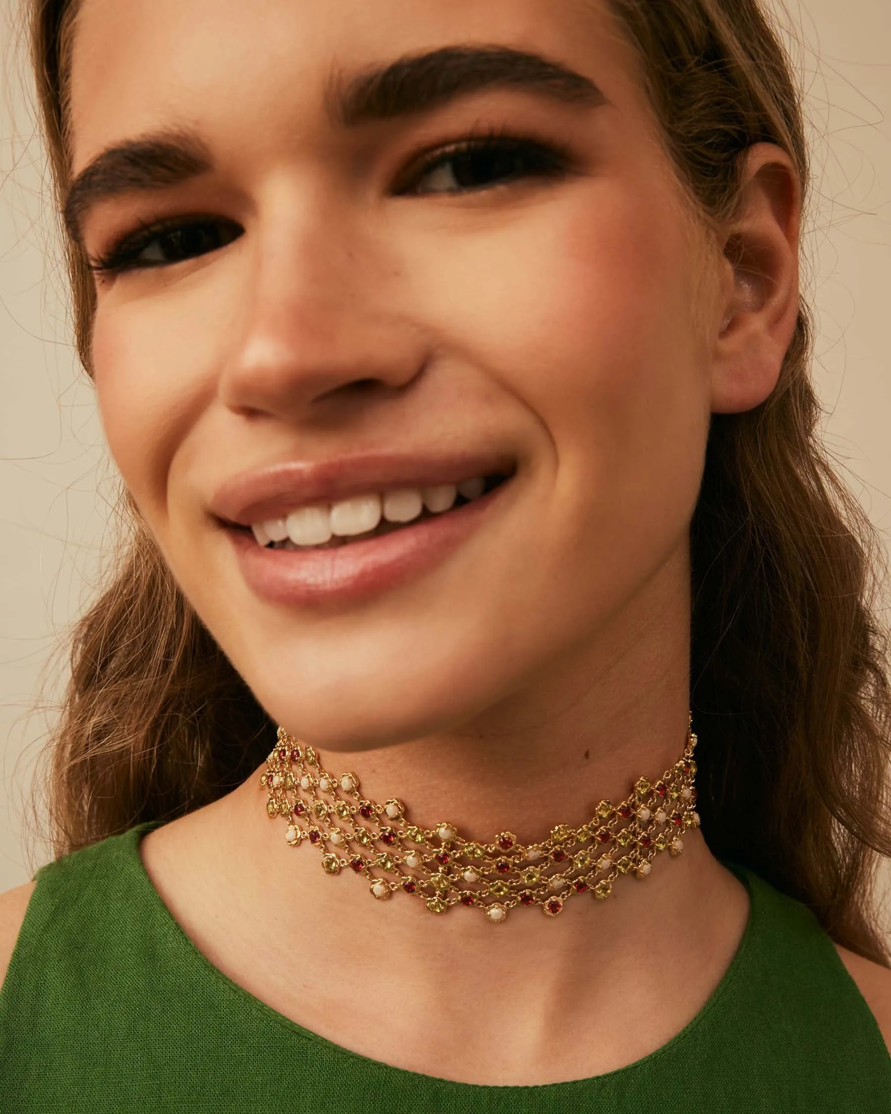 Vine Multicolor Necklace sold by Apodemia product image thumbnail 2