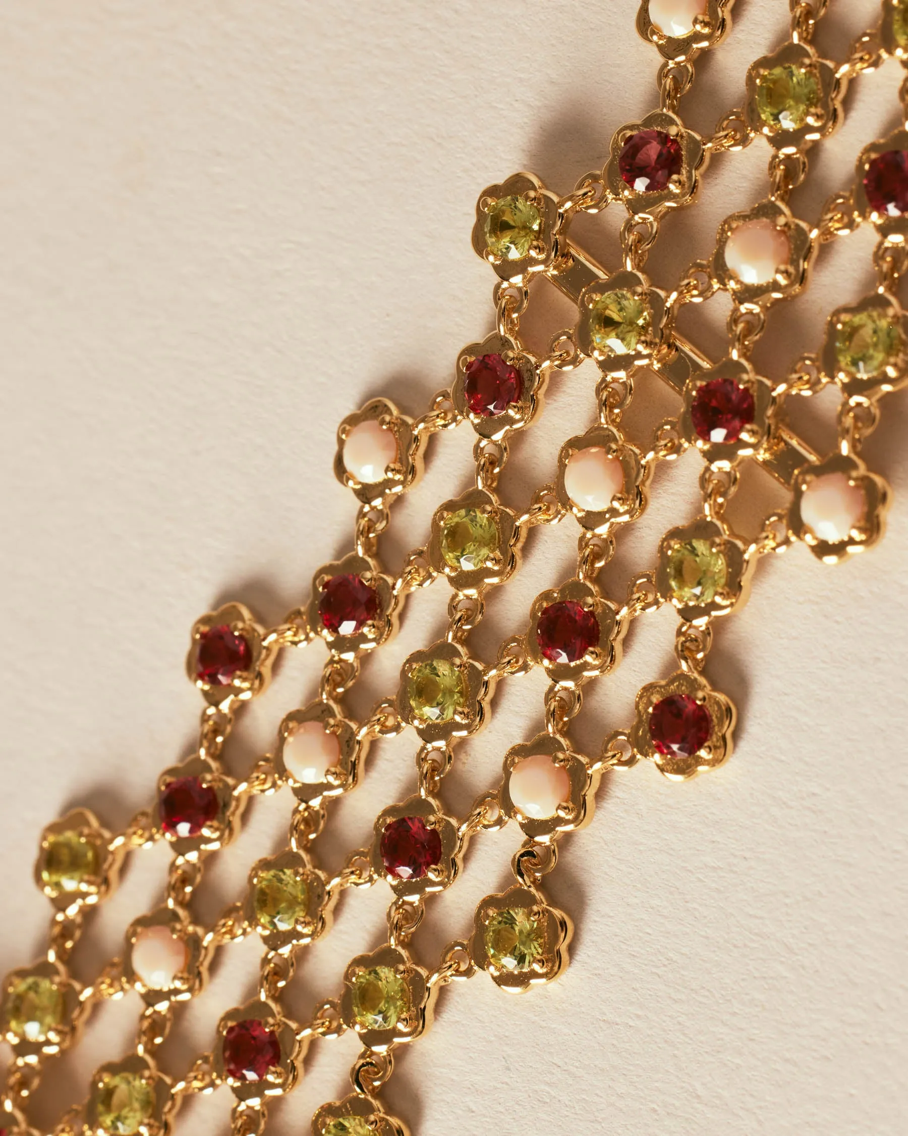 Vine Multicolor Necklace sold by Apodemia