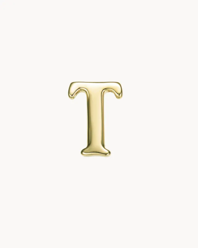 Charm Bracelet Letter T | The Gray Box sold by Apodemia
