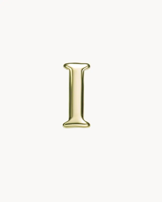 Charm Bracelet Letter I | The Gray Box sold by Apodemia