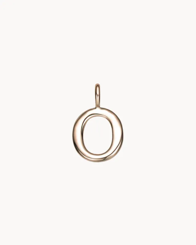 Charm Letter O | The Gray Box sold by Apodemia