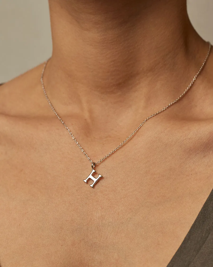 Charm Letter H | The Gray Box sold by Apodemia product image thumbnail 2