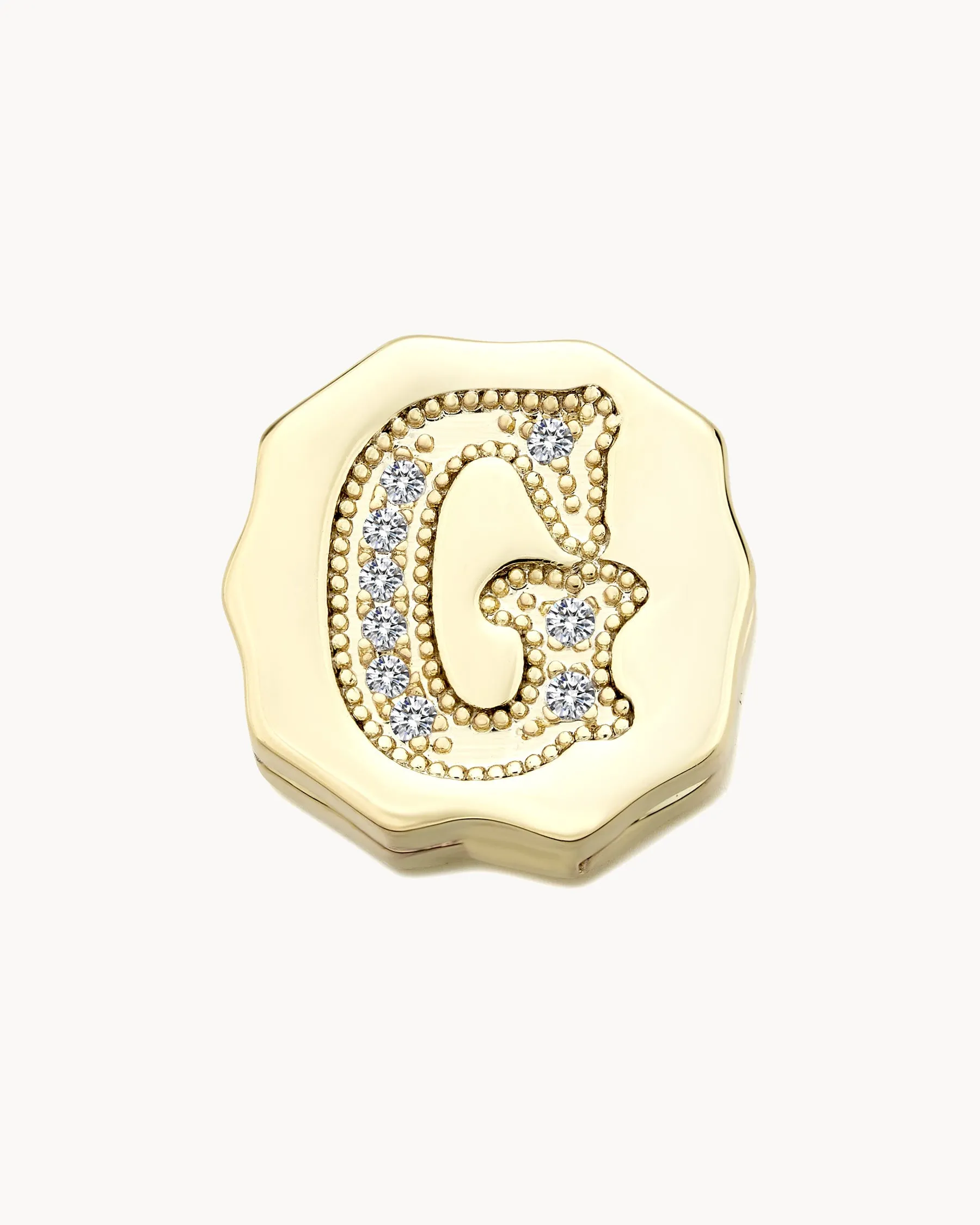 Charm Clip Bubble Vintage Letter G sold by Apodemia