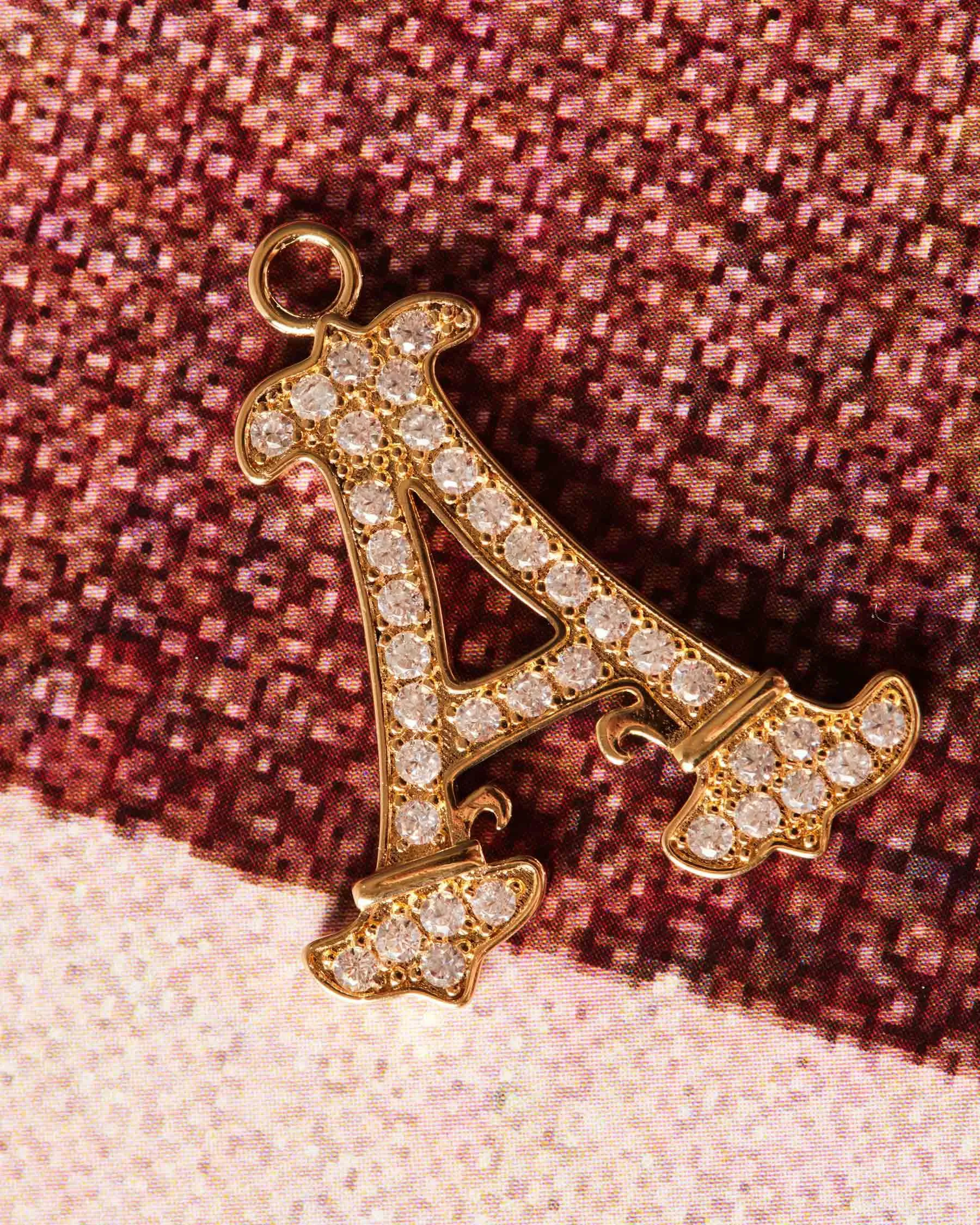 Vintage Charm Letter A sold by Apodemia product image thumbnail 2