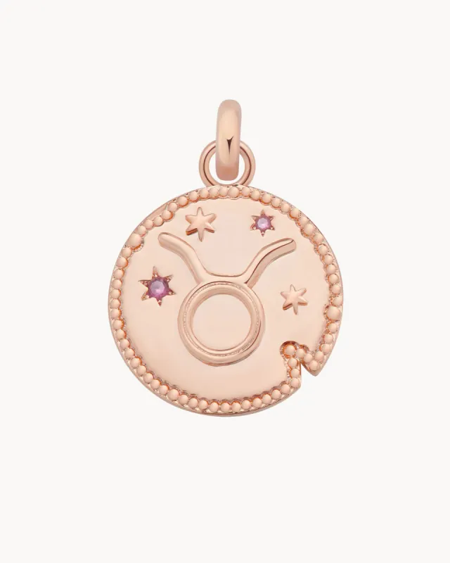 Taurus Horoscope Charm | The Gray Box sold by Apodemia