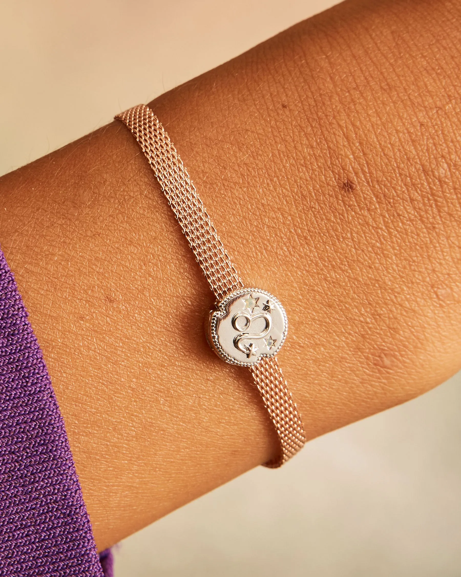 Charm Clip Leo Horoscope | The Gray Box sold by Apodemia product image thumbnail 2