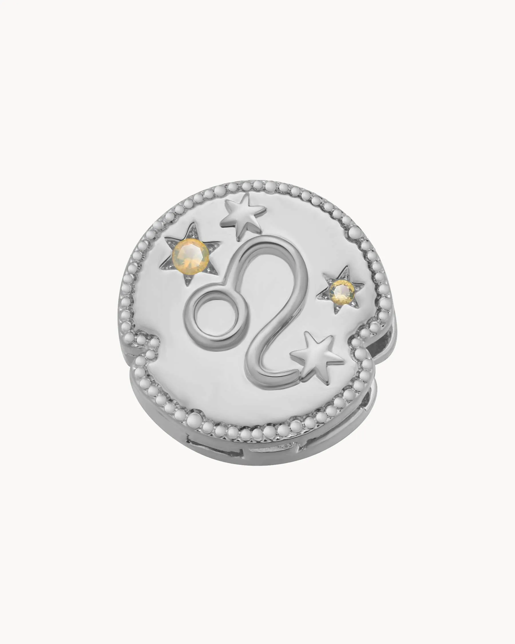 Charm Clip Leo Horoscope | The Gray Box sold by Apodemia