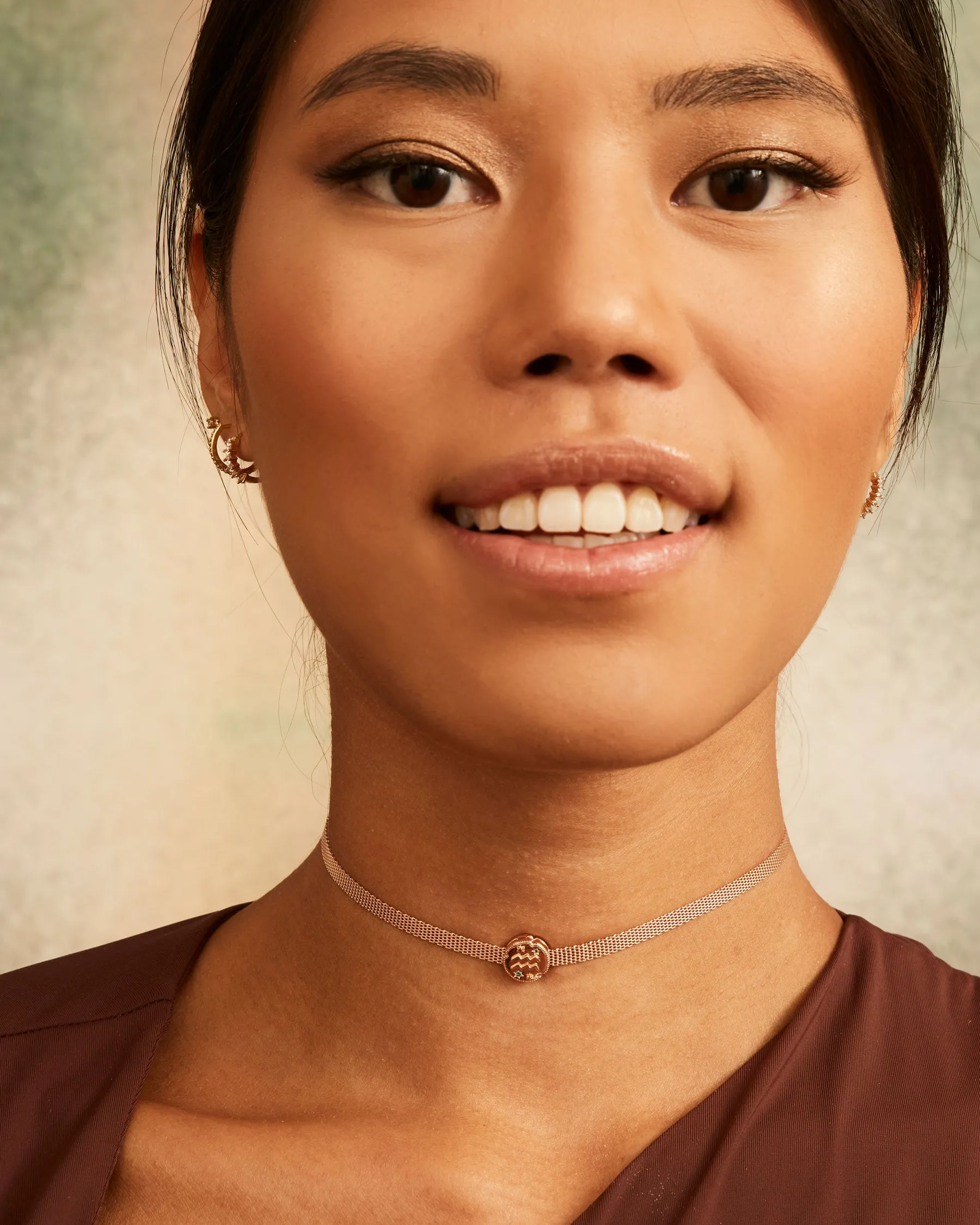 Charm Clip Aquarius Horoscope | The Gray Box sold by Apodemia product image thumbnail 3