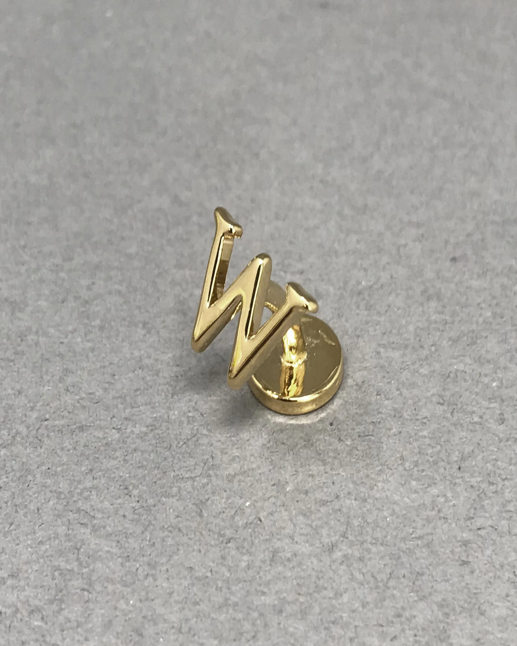 Cufflink Letter W | The Gray Box sold by Apodemia