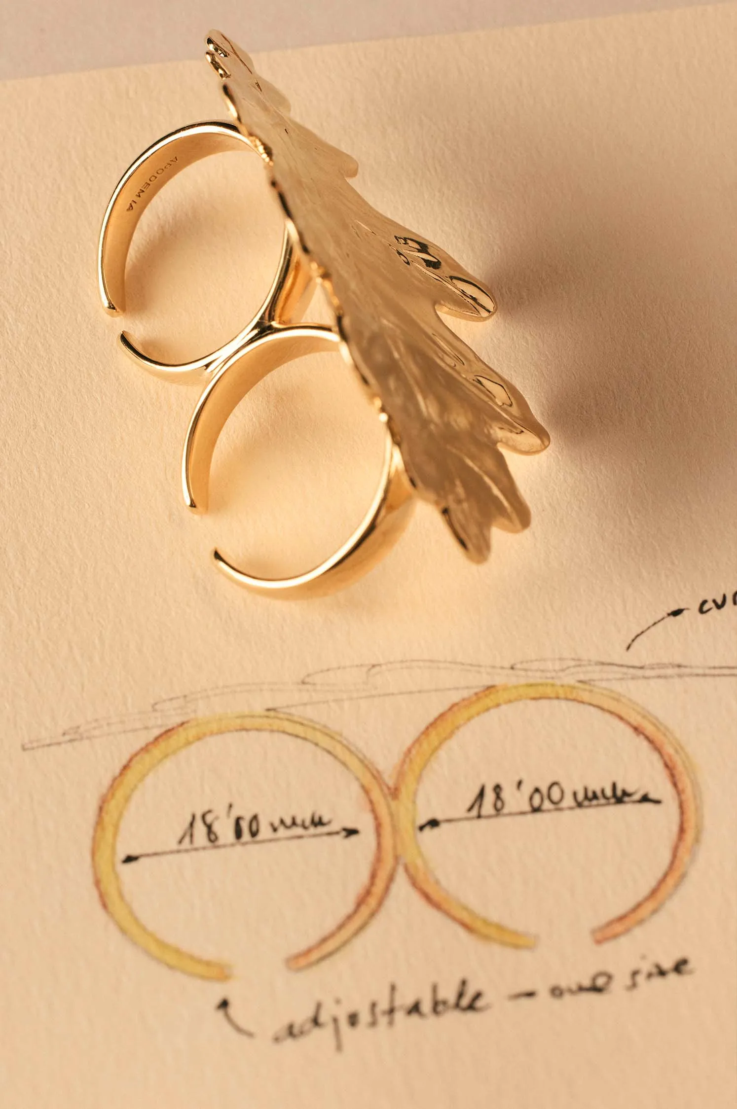 Adjustable double ring into the woods sold by Apodemia product image thumbnail 4