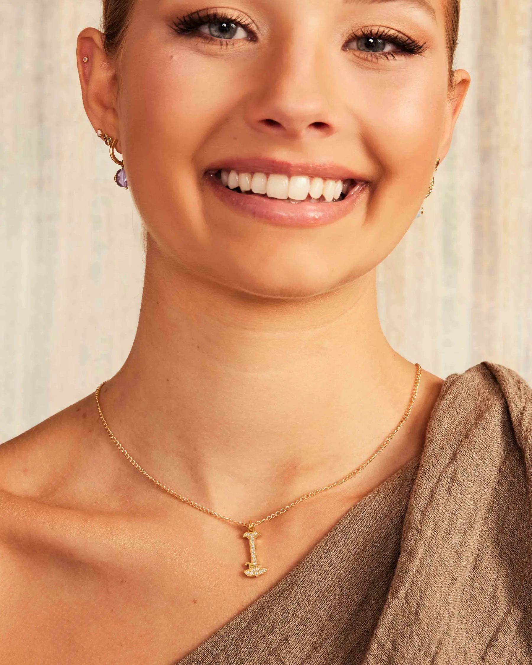 Charm Vintage Letter I | The Gray Box sold by Apodemia product image thumbnail 2