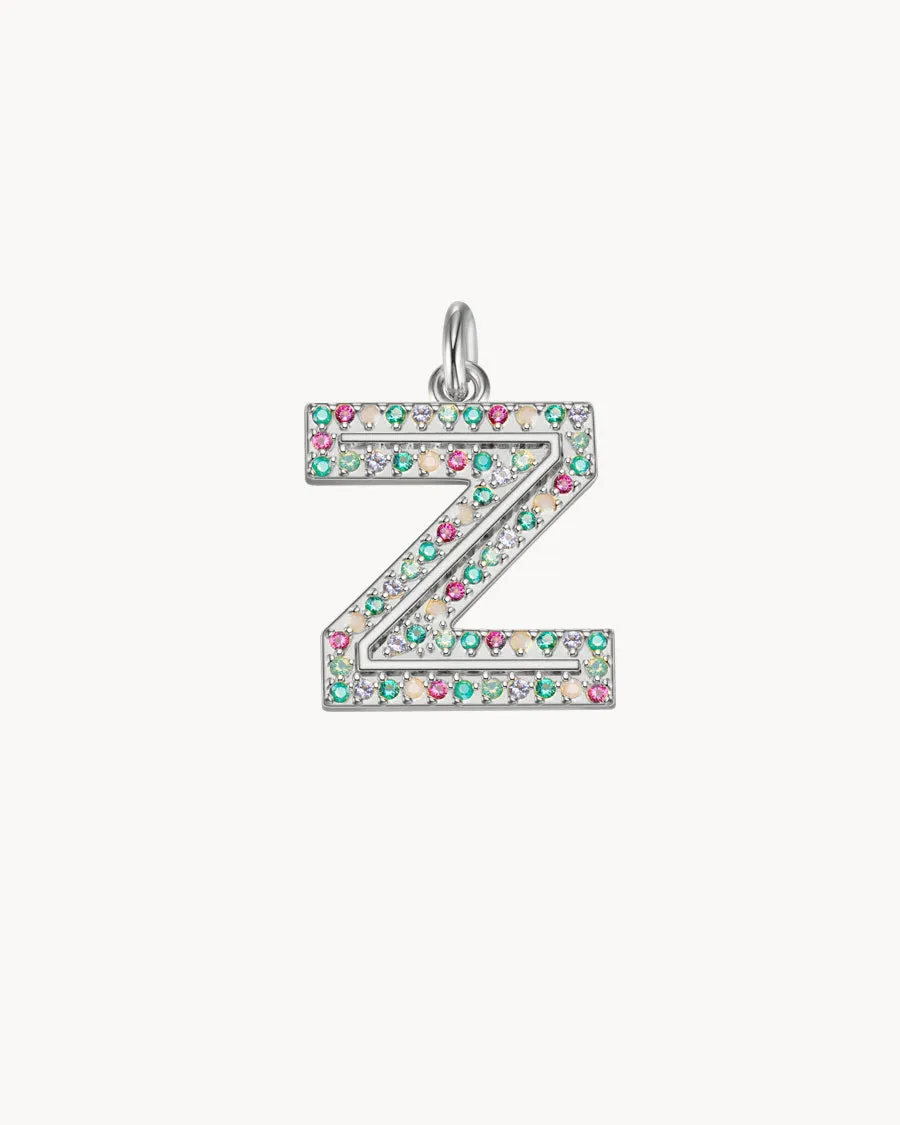 Charm Cosmos Letter Z | The Gray Box sold by Apodemia