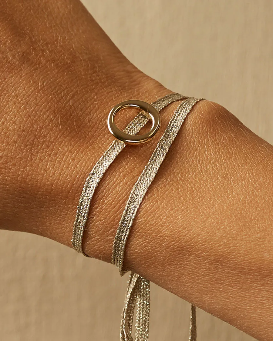 Charm Bracelet Letter O | The Gray Box sold by Apodemia product image thumbnail 3