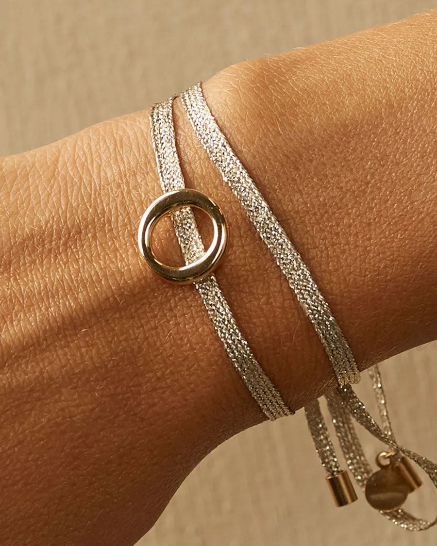 Charm Bracelet Letter O | The Gray Box sold by Apodemia product image thumbnail 2