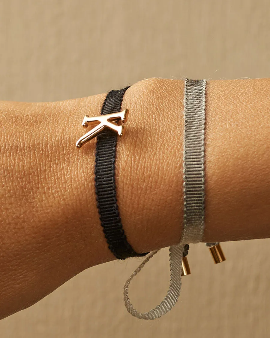 Charm Bracelet Letter K | The Gray Box sold by Apodemia product image thumbnail 3