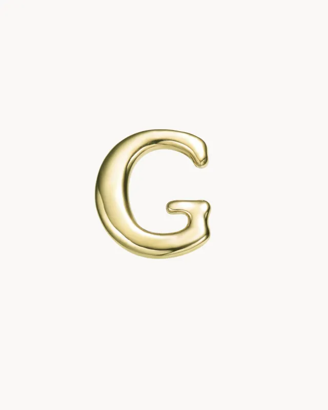Charm Bracelet Letter G | The Gray Box sold by Apodemia