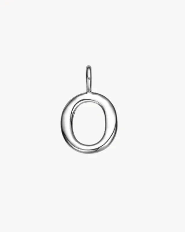 Charm Letter O | The Gray Box sold by Apodemia