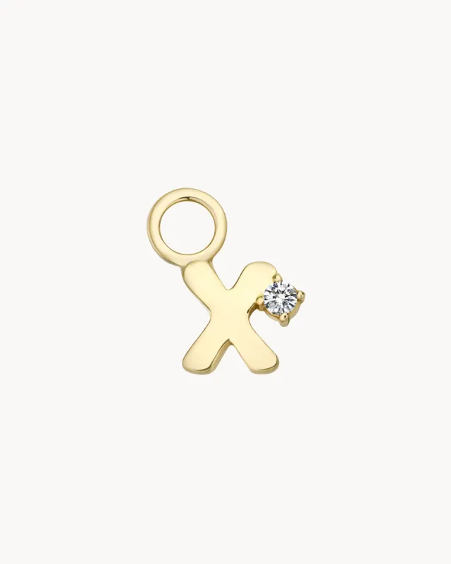 Charm Bright Letters Letter X sold by Apodemia