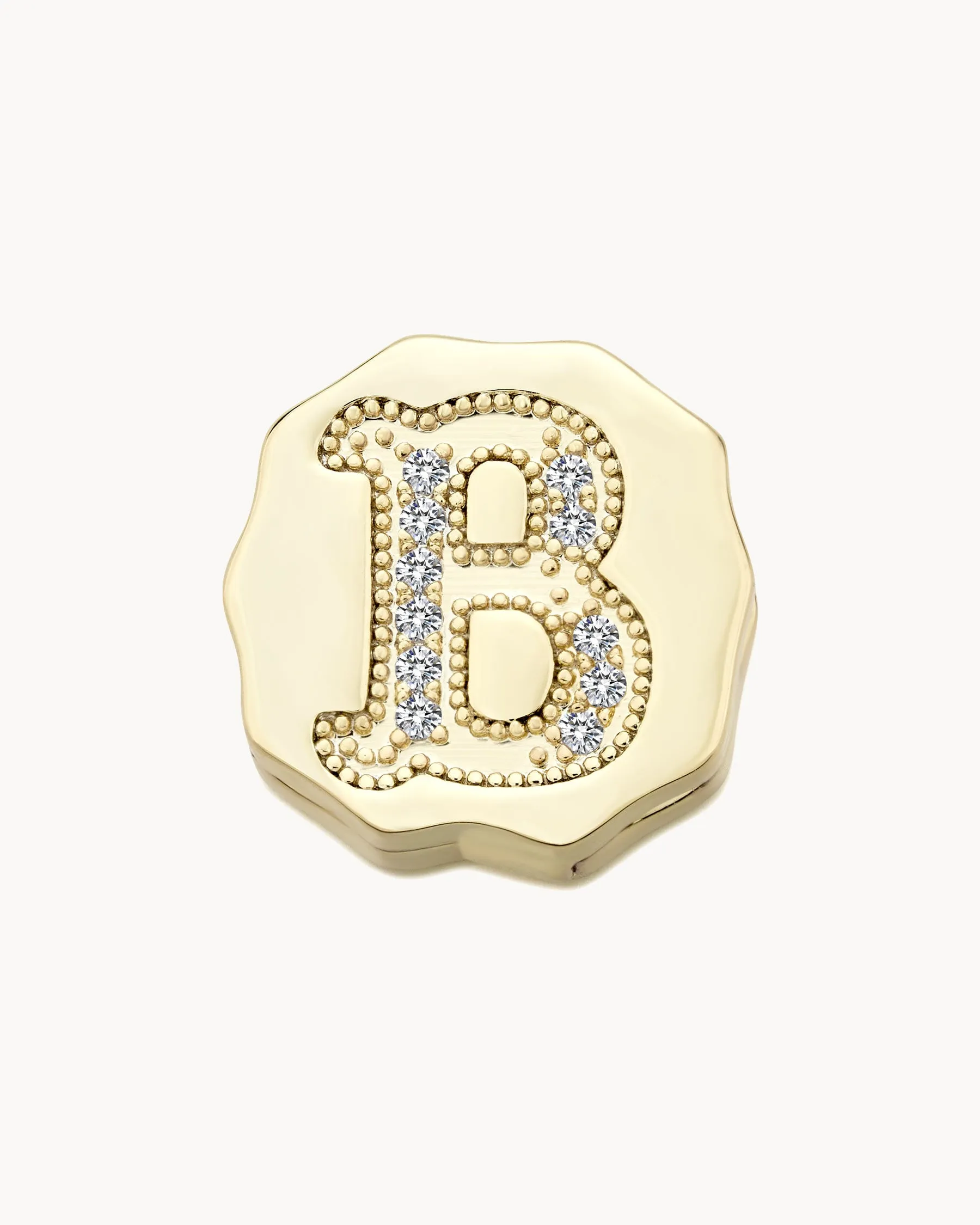 Charm Clip Bubble Vintage Letter B sold by Apodemia