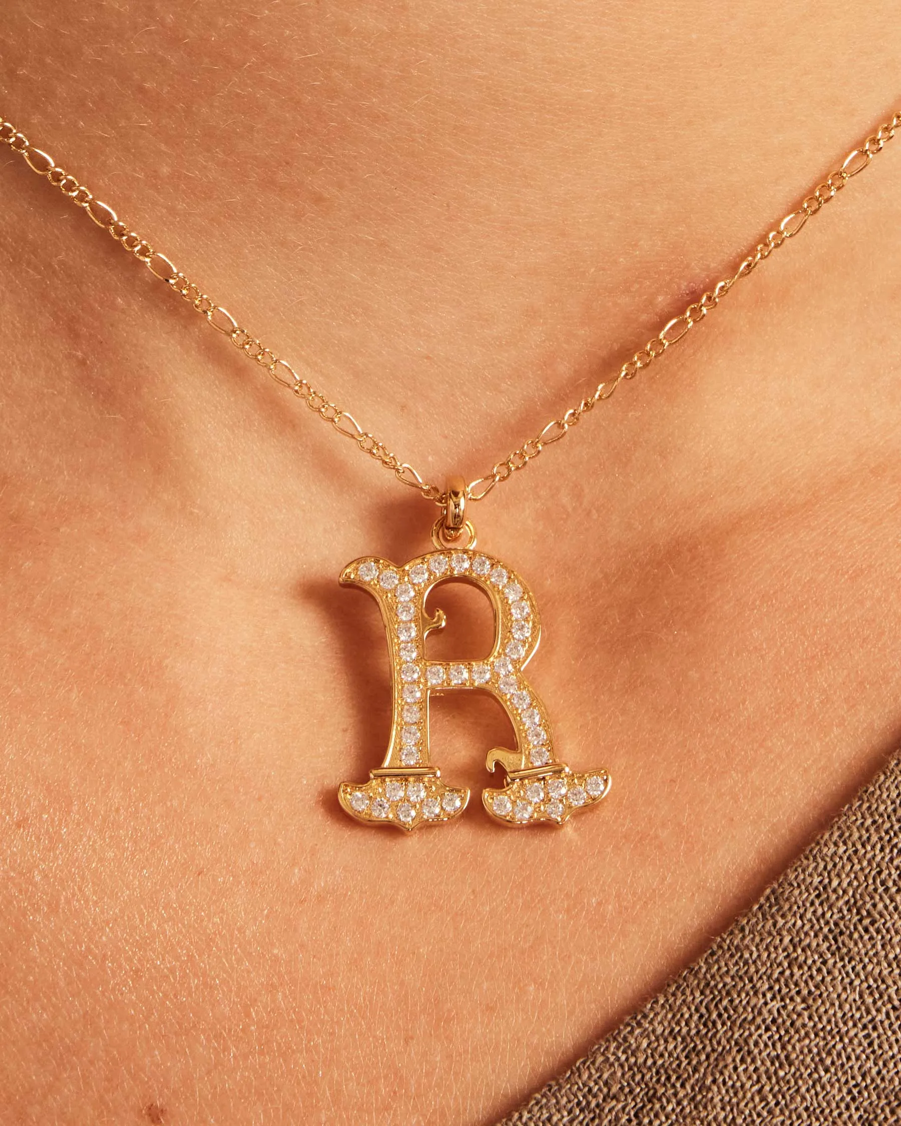 Vintage Charm Letter R sold by Apodemia product image thumbnail 5