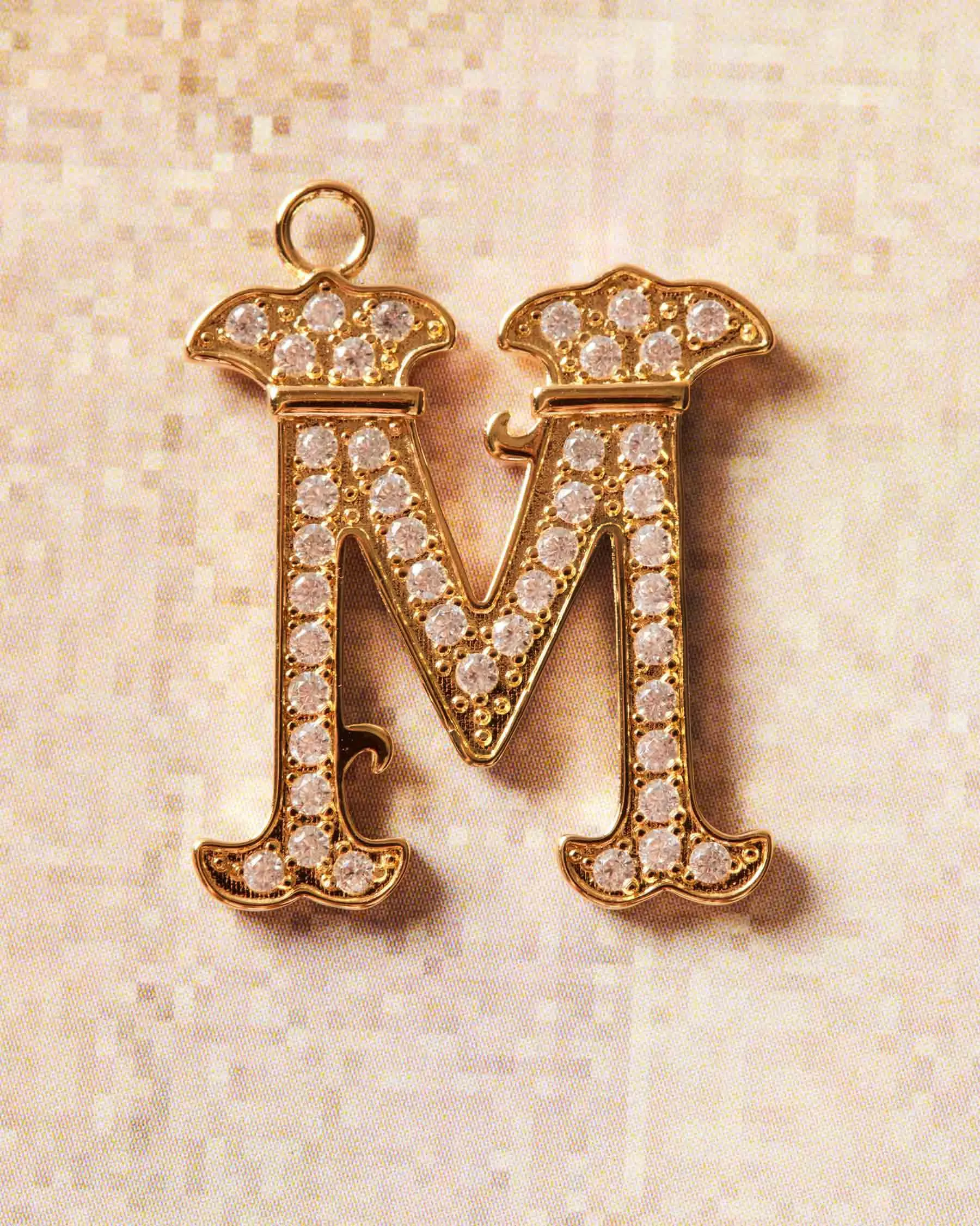 Vintage Charm Letter M sold by Apodemia product image thumbnail 3
