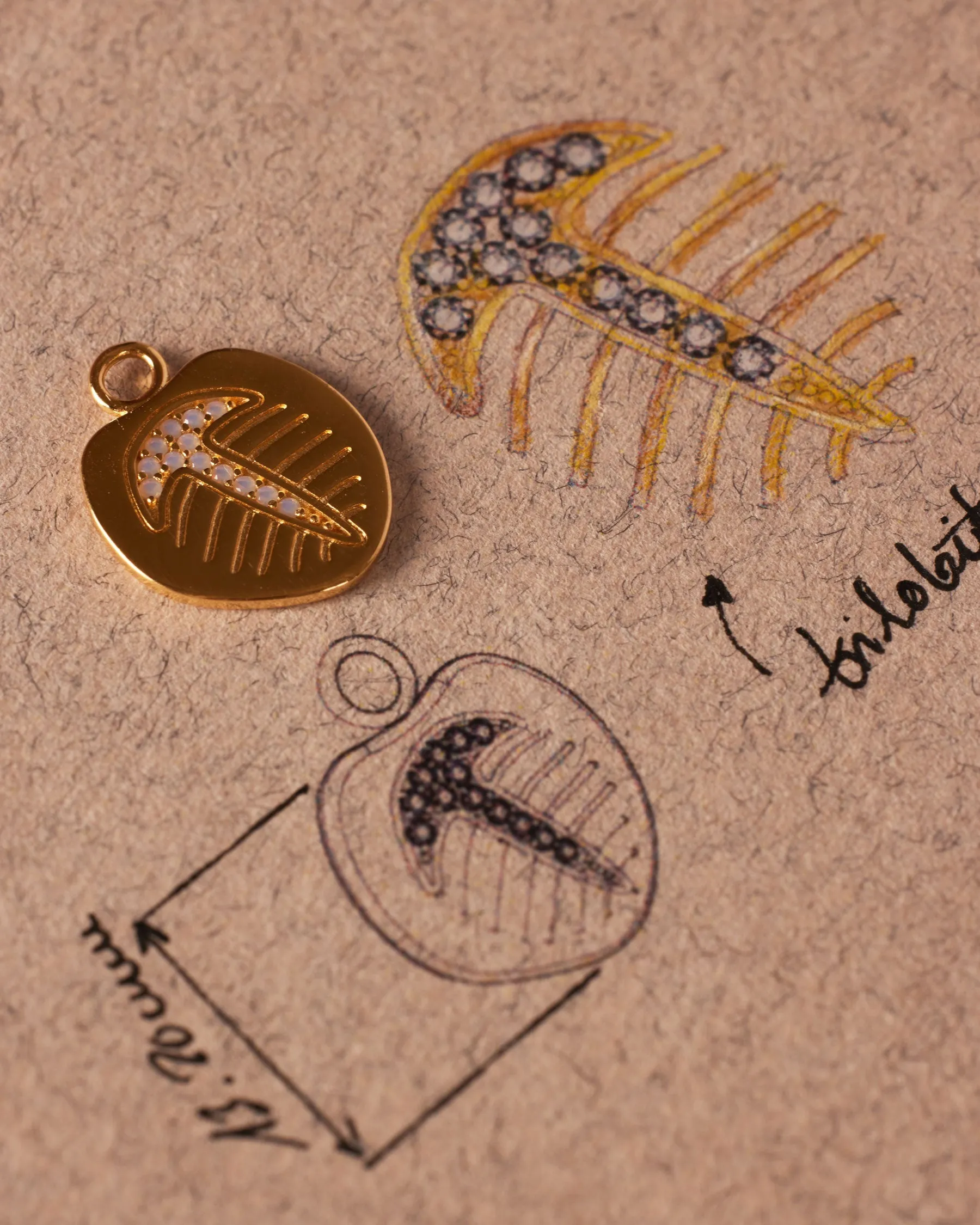 Trilobite Charm sold by Apodemia product image thumbnail 2